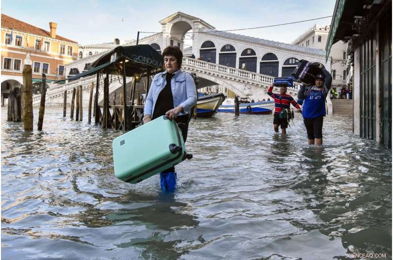 Climate Change Intensifies Off-Season Flooding in Venice