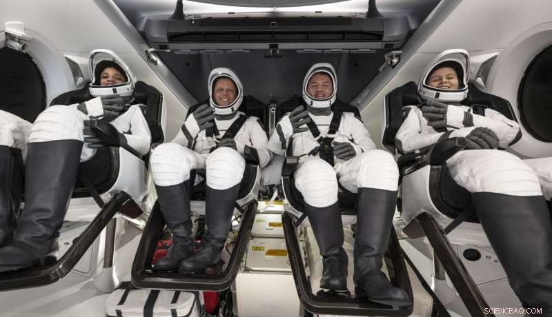SpaceX Crew Dragon Safely Returns Four Astronauts to Earth After Six-Month Mission