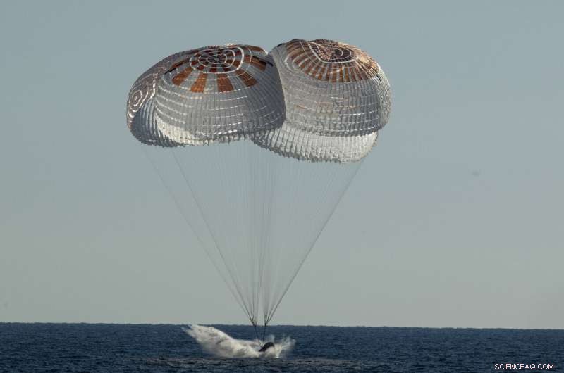 SpaceX Crew Dragon Safely Returns Four Astronauts to Earth After Six-Month Mission