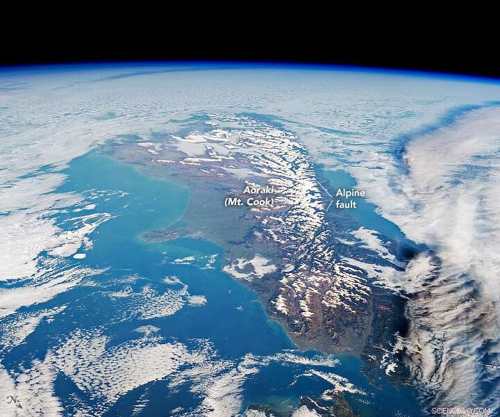 NASA Earth Science Satellites Capture Extensive Data Over New Zealand