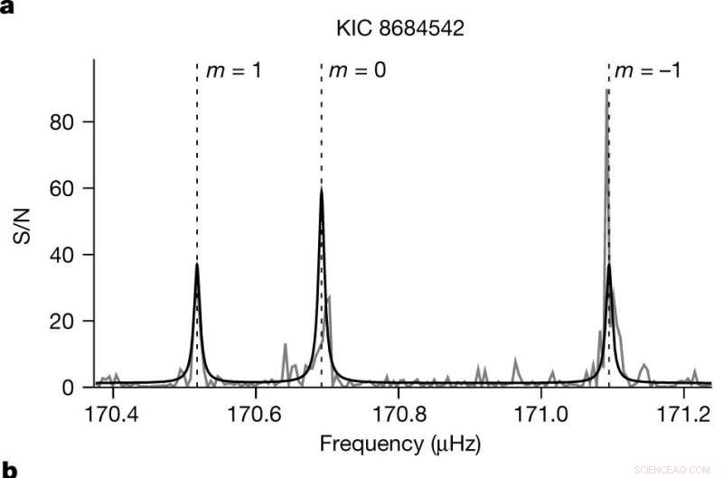 Unveiling Red Giant Interiors: Using Light Oscillations to Measure Magnetic Field Strengths