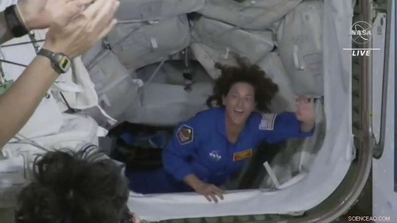 SpaceX Launches Russian Cosmonaut and Native American Astronaut to the ISS