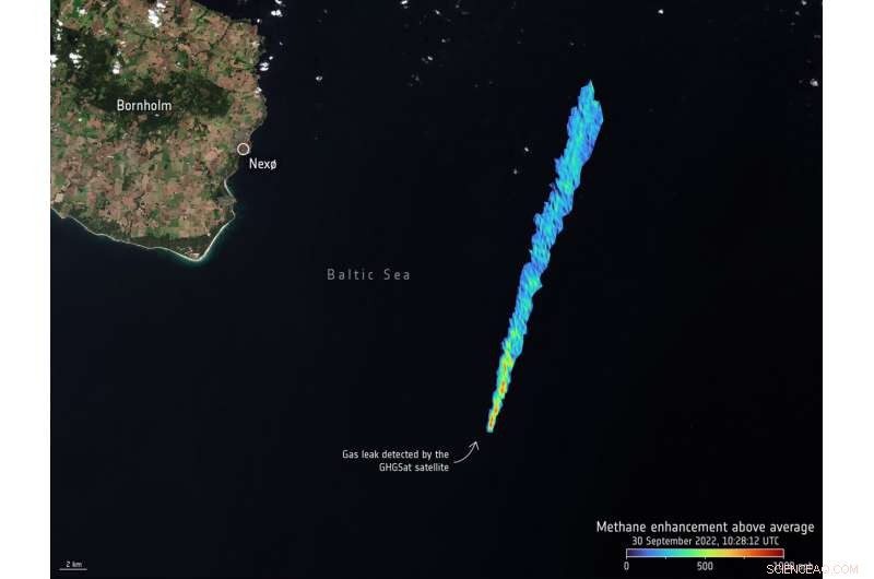 Satellite Imaging Detects Methane Leak in Nord Stream Pipeline