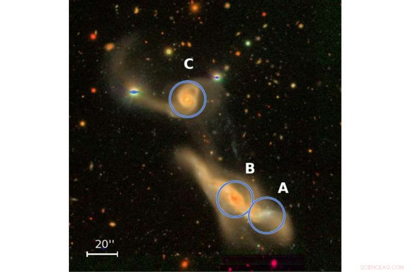 In-Depth Study of Galaxy Triplet SIT 45 Reveals Dynamic Interactions
