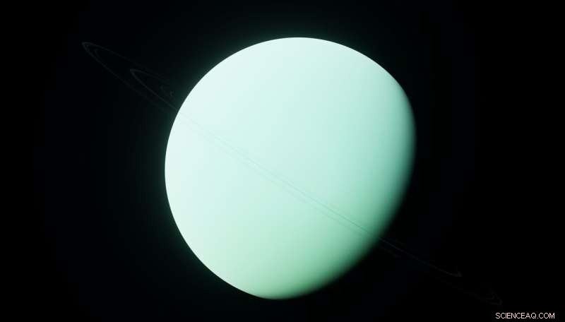 New Theory Explains Uranus s Extreme Tilt and Retrograde Spin