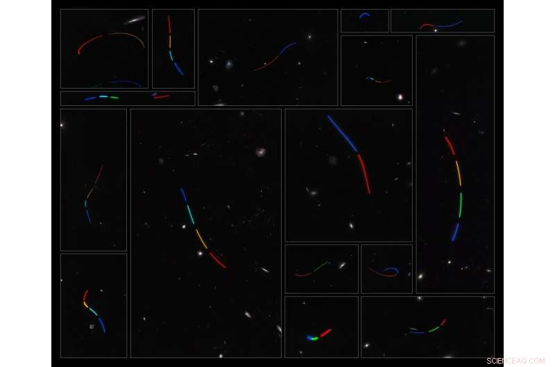 AI & Citizen Scientists Reveal 1,701 Asteroid Trails in Two-Decade Hubble Archive