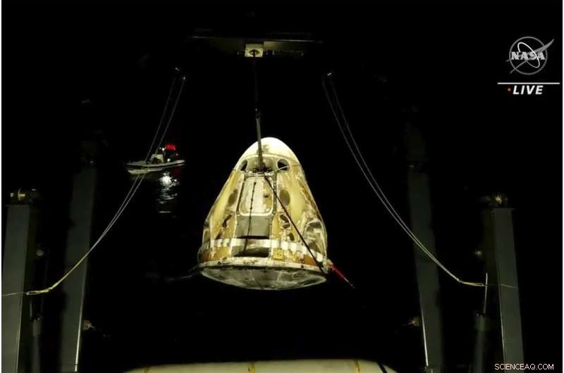 SpaceX Safely Brings 4 Astronauts Home, Then Launches 53 Satellites