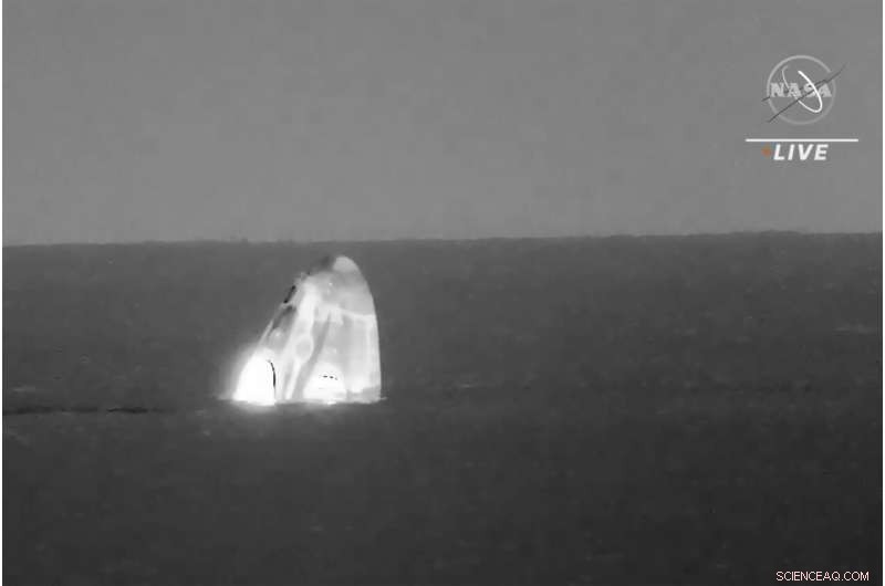 SpaceX Safely Brings 4 Astronauts Home, Then Launches 53 Satellites