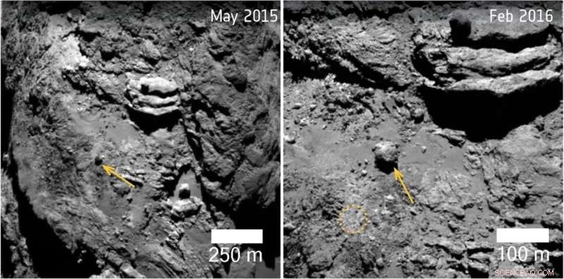 Explore Rosetta’s 67P Images: Spot the Differences to Unveil Hidden Secrets