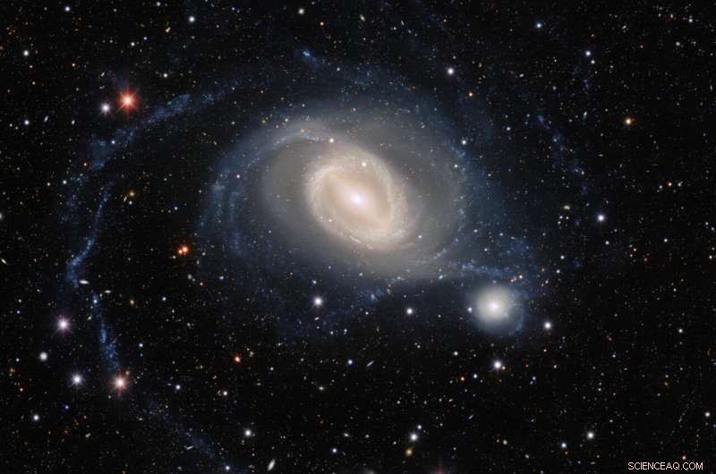 Merging Galaxies NGC 1512 and NGC 1510 Revealed by NOIRLab s Dark Energy Camera