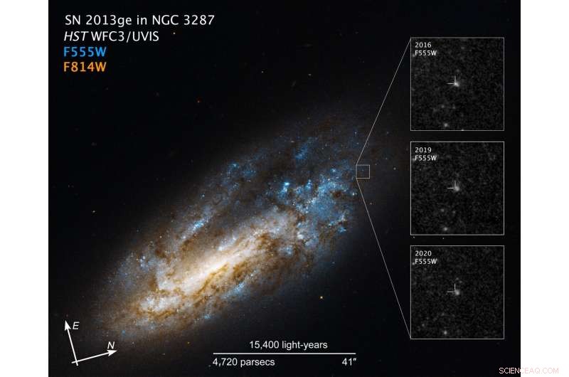 Hubble Discovers Companion Star Surviving a Supernova