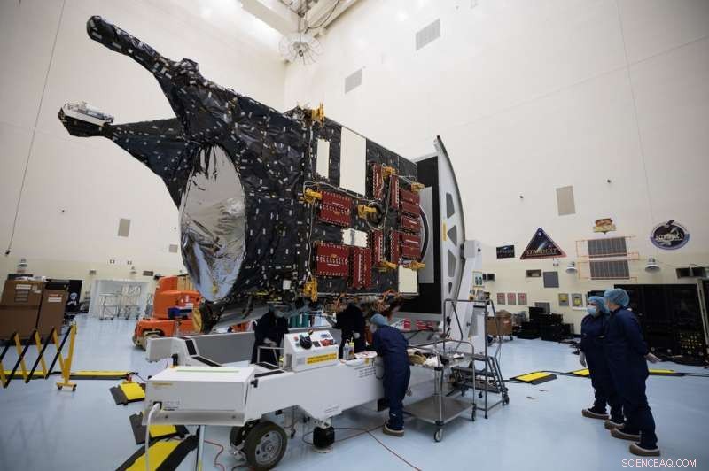 NASA s Psyche Spacecraft Begins Processing at Kennedy Space Center