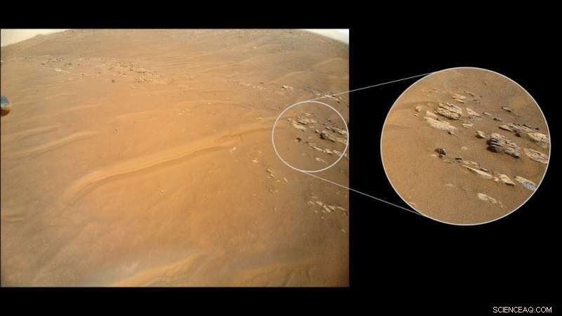 NASA s Ingenuity Helicopter Maps Ridgeline for Perseverance Science Team