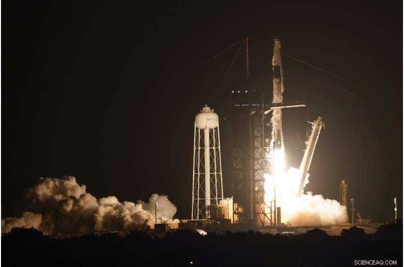 SpaceX Successfully Launches Four Astronauts to the ISS with Falcon 9