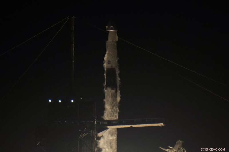 SpaceX Successfully Launches Four Astronauts to the ISS with Falcon 9