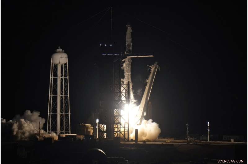 SpaceX Successfully Launches Four Astronauts to the ISS with Falcon 9