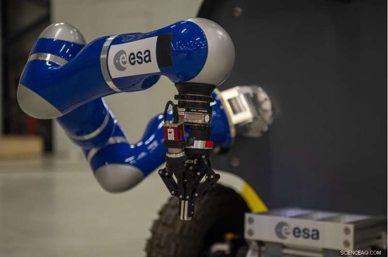 Astronaut Controls Earth Rover from Orbit: ESA & DLR Pioneer Remote Operations