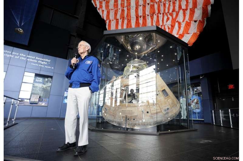 Apollo 16 Moonwalker Reflects on 50th Anniversary of Lunar Mission