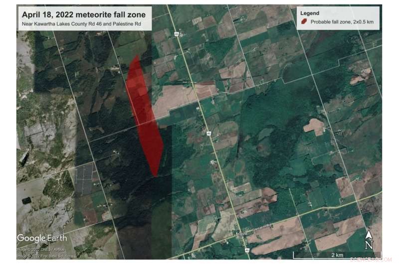 All‑Sky Cameras Record Brilliant Fireball Over Southern Ontario