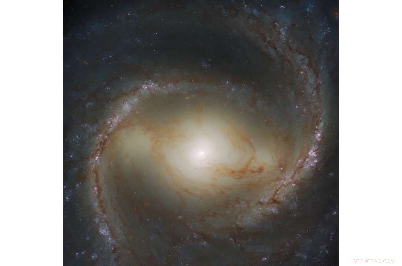 Hubble Captures Stunning Barred Spiral Galaxy M91 in Coma Berenices