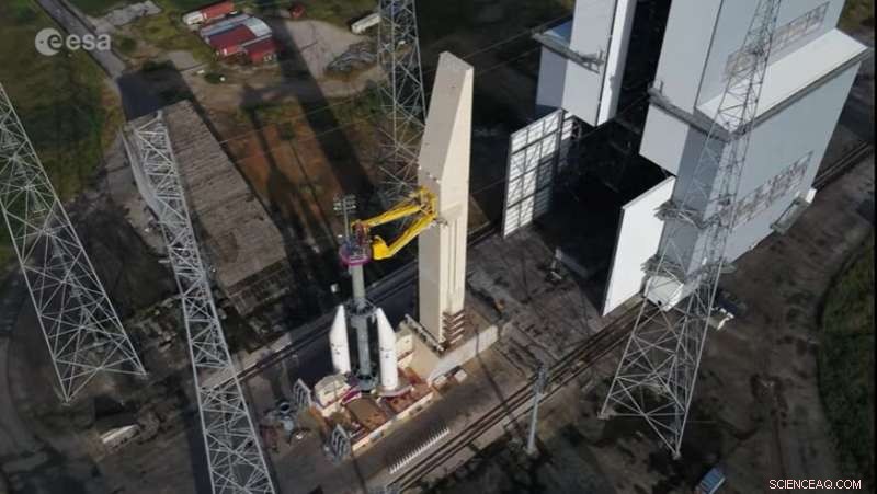 Ariane 6 Cryogenic Arm Test Replicates Liftoff Conditions