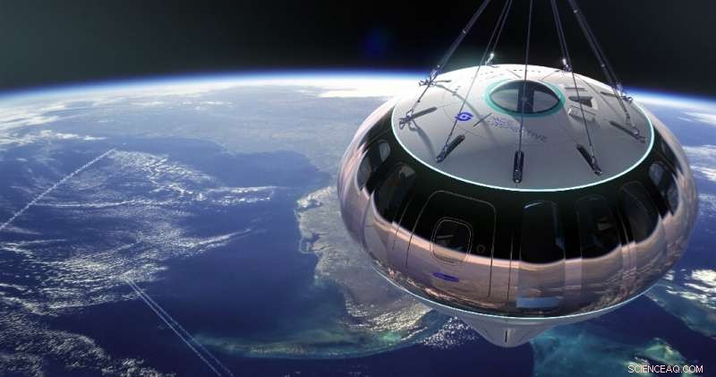 Space Balloon Company Unveils Luxury Cabin for Earth Curvature Views