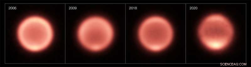 Astronomers Observe Unexpected Temperature Shifts on Neptune