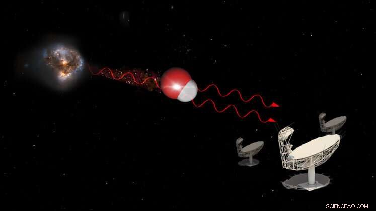 Astronomers Discover Record-Breaking Megamaser 5 Billion Light-Years Away
