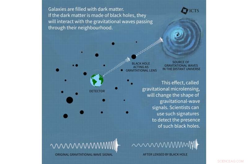 Astrophysicists Tighten Constraints on Compact Dark Matter Using Gravitational Wave Microlensing