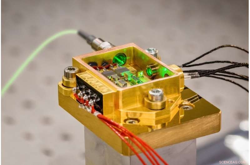 Miniaturized Laser Systems Poised to Detect Life Traces in Space