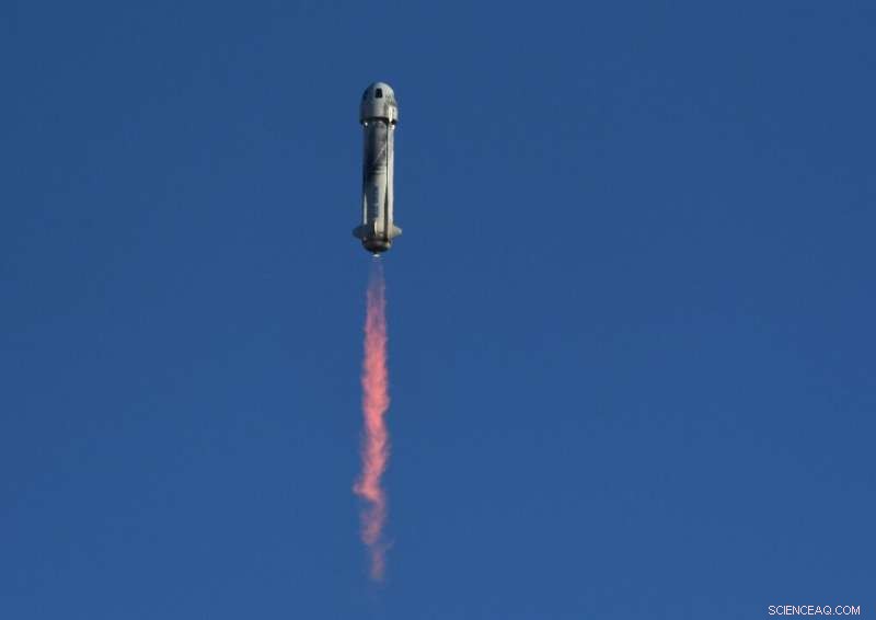 Blue Origin Successfully Launches Fourth Crew on New Shepard Suborbital Mission