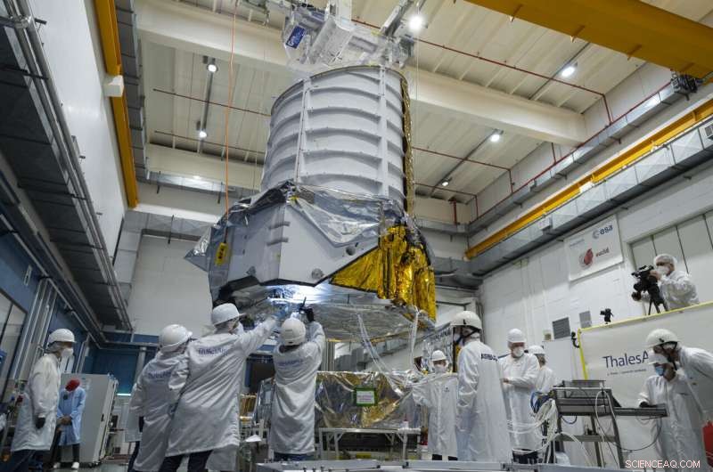 Precision Assembly: Linking Euclid’s Payload and Service Modules