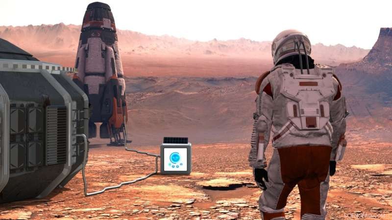 Innovative System Converts Astronaut Waste into Propellant on Mars