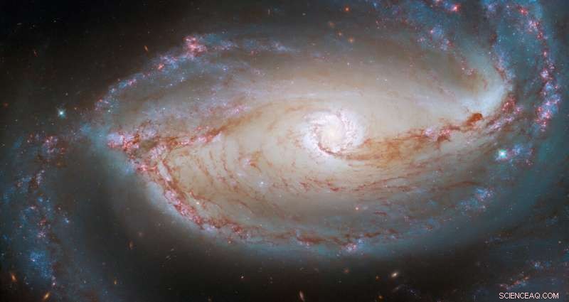 Hubble Captures Stunning View of NGC 1097’s Central Region