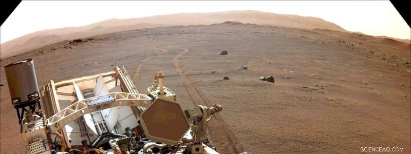 Perseverance Rover Accelerates Toward Martian Delta, Pushing Distance Limits