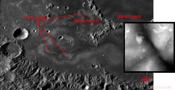 New Study Links Lunar Swirl Patterns to Topography