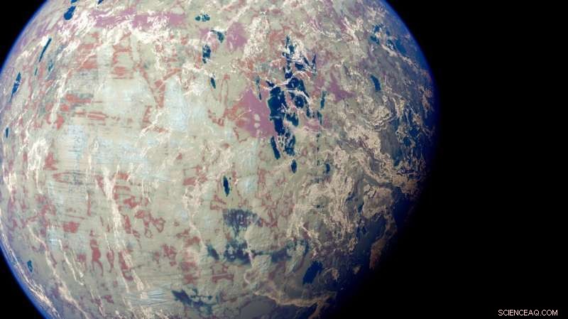 Mapping Life’s Colors: A Microbe‑Based Catalog to Detect Frozen Exoplanets