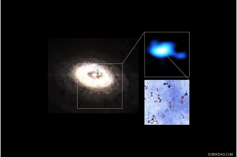 Astronomers Unveil Record-Breaking Molecule in Planet-Forming Disk