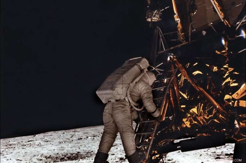 Denmark Auctions Historic NASA Moon Photos, Including First Earthrise and Buzz Aldrin s Footsteps