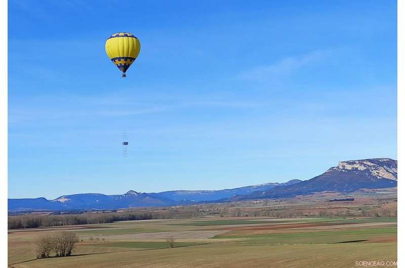 Aerial Antenna Test for ESA’s Venus EnVision Mission