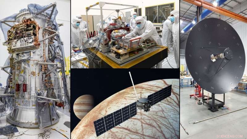 NASA Commences Assembly of Europa Clipper Spacecraft Ahead of 2024 Jupiter Mission