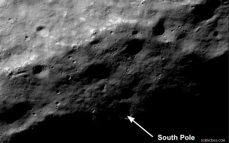 Locating the Moon’s South Pole: Precise Coordinates Unveiled