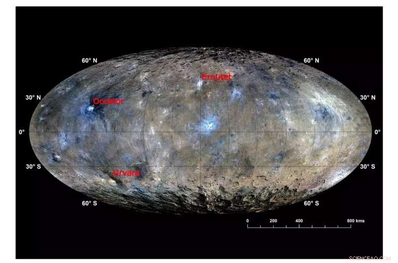 Ceres’ Urvara Crater Reveals Organic Chemistry and Salt Deposits: Insights from Dawn Mission