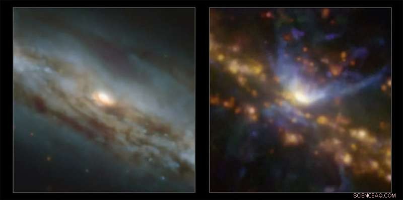 Astronomers Capture Powerful Winds Emanating from a Black Hole