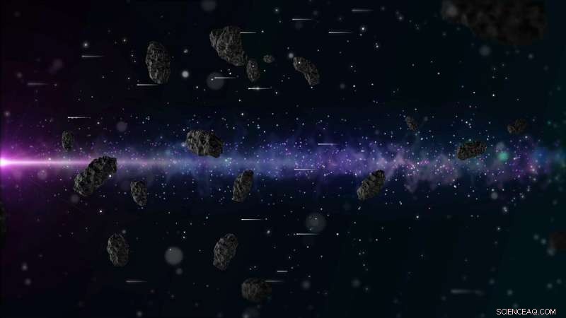 Scientists Discover First Quadruple Asteroid System: An Asteroid with Three Moons