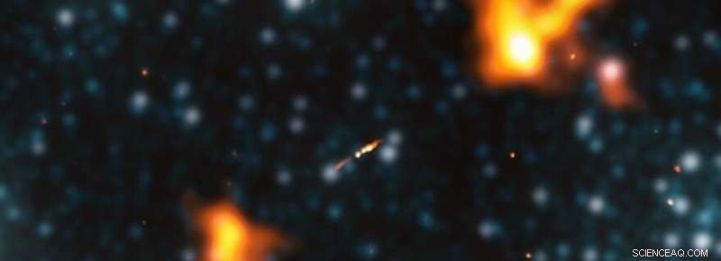 Astronomers Discover Record-Breaking 16-Million-Light-Year Radio Galaxy