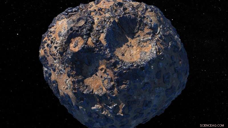 NASA s Psyche Asteroid Might Be Less Iron‑Rich Than Believed
