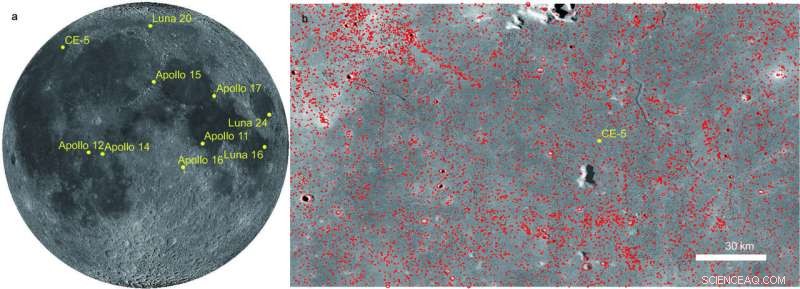 China s Chang E‑5 Moon Sample Refines Lunar Chronology Model