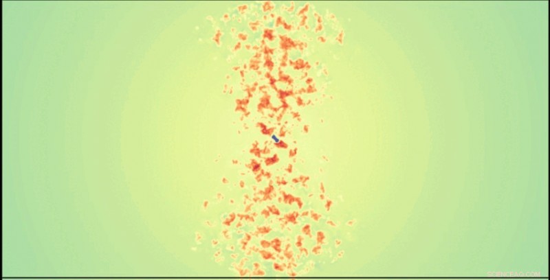 Weak Black Hole Jet Effectively Cleans Galactic Core, New Study Reveals
