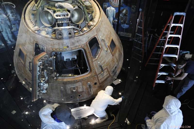 Apollo 16 Spaceship Revitalized Ahead of 50th Anniversary Celebration